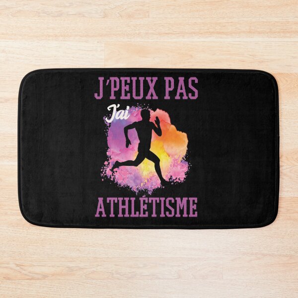 Aperçu de l'œuvre Je Peux Pas J'ai Athlétisme Sports Cadeau Joueur sportif créée et vendue par Lenny Stahl.