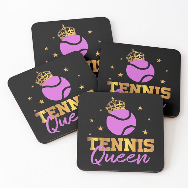 Item preview, Tennis queen tennis player sportswoman gift ladies designed and sold by Lenny Stahl.