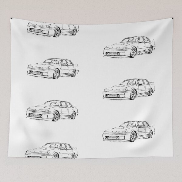 Item preview, Holden VL Wireframe designed and sold by Auto-Prints.