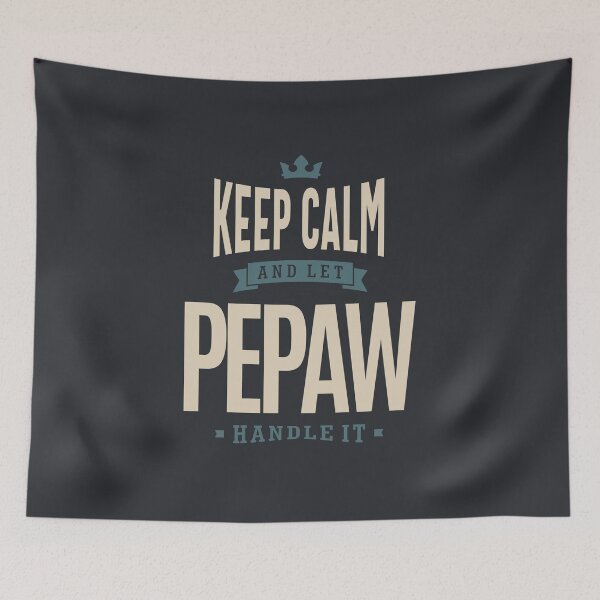Item preview, Mens Keep Calm And Let Pepaw Handle It Gift designed and sold by cidolopez.