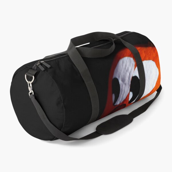 Item preview, Hand painted halloween pumpkin with grinning face on a black background designed and sold by Michaelerch.