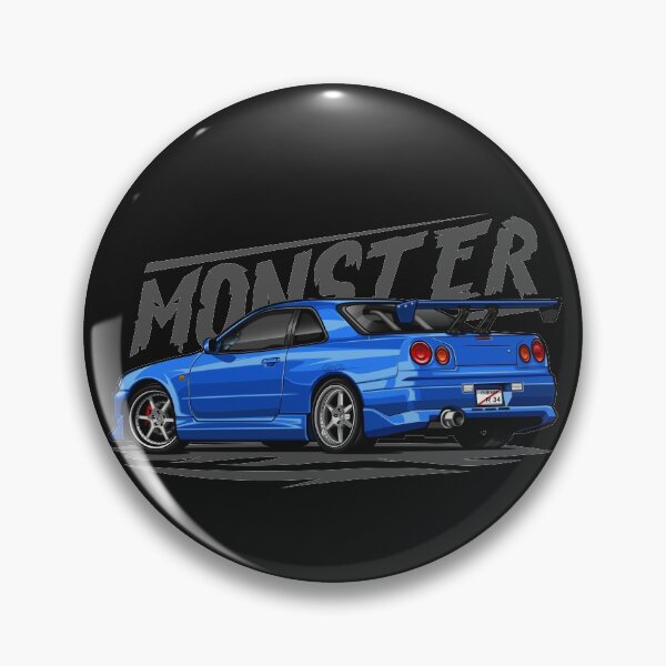 Item preview, JDM Skyline GTR R-34 (Blue) designed and sold by JioojiProject.