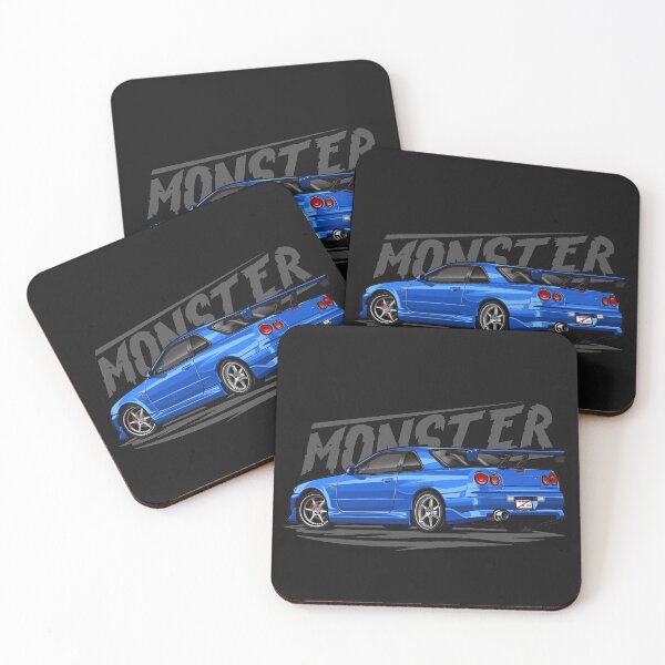 Item preview, JDM Skyline GTR R-34 (Blue) designed and sold by JioojiProject.