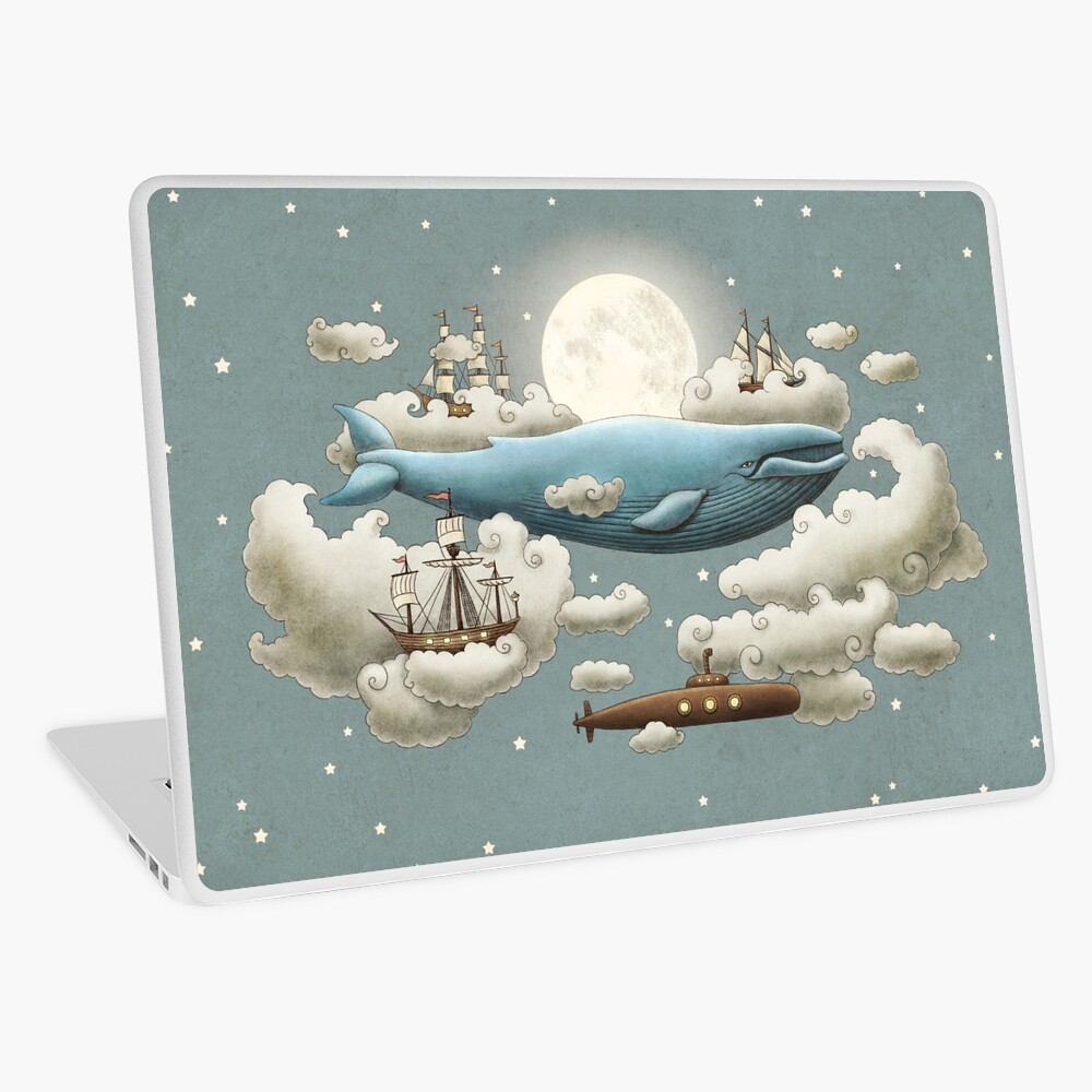 Ocean Meets Sky Laptop Skin