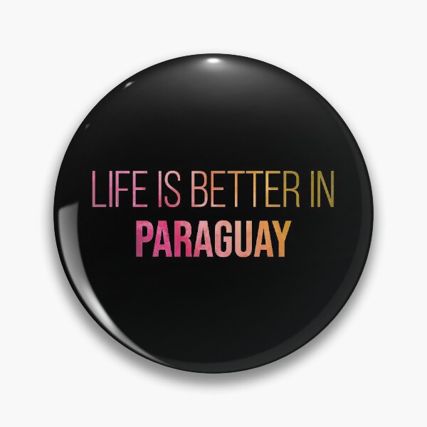 Item preview, Life is better in Paraguay in Watercolor designed and sold by XCIV.