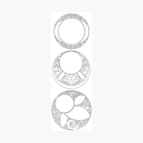 Rosaces Photographic Print