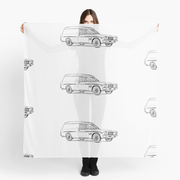 Aperçu de l'œuvre Wireframe Holden Sandman créée et vendue par Auto-Prints.