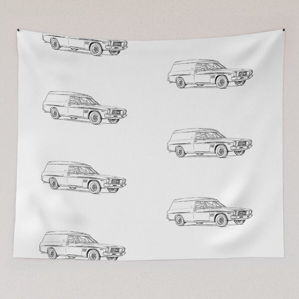 Item preview, Holden Sandman Wireframe designed and sold by Auto-Prints.