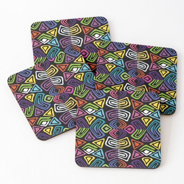 Item preview, Estampado tribal multicolor designed and sold by falabs.