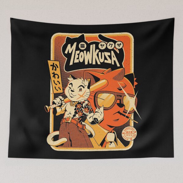 Item preview, Meowkuza designed and sold by Ilustrata®.