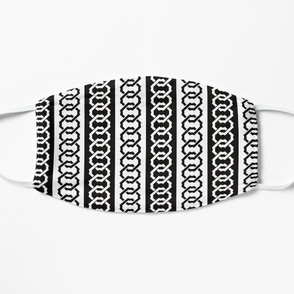 Japanese traditional pattern :: Yoshiwara-Tsunagi (Yoshiwara style chain) Flat Mask