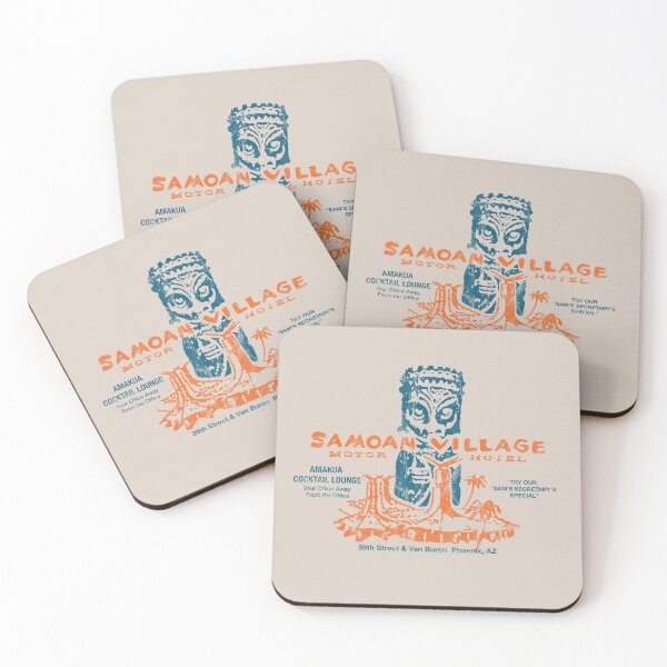 Item preview, Samoan Village - Phoenix, AZ designed and sold by RetroTikiBar.