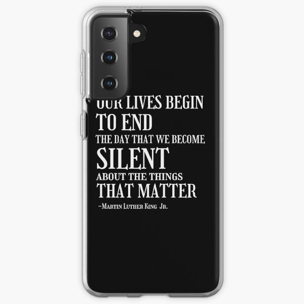 Martin Luther King Jr Quotes Samsung Galaxy Soft Case