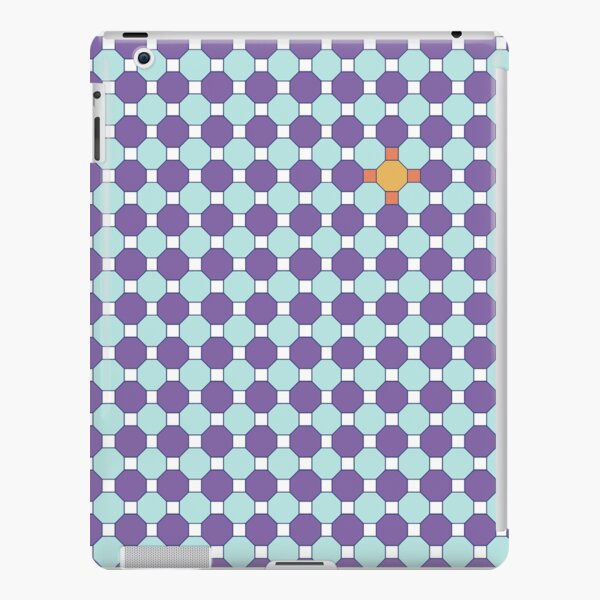 Purple & Orange Tessellation Tiles iPad Snap Case