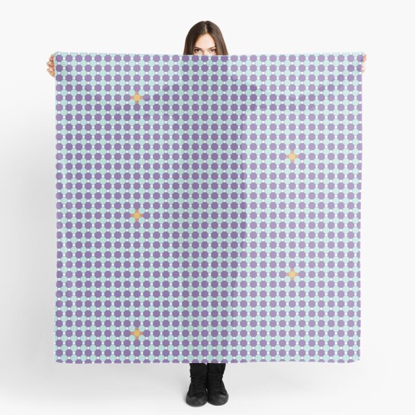 Purple & Orange Tessellation Tiles Scarf