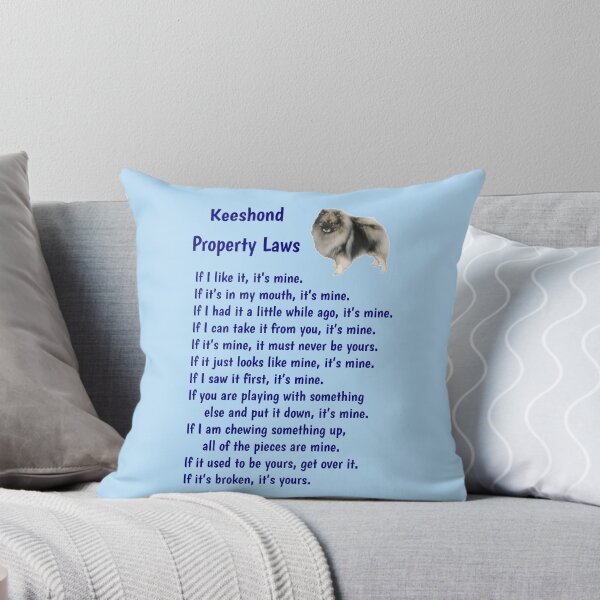 Item preview, Keeshond - property laws  designed and sold by thepetcellar.