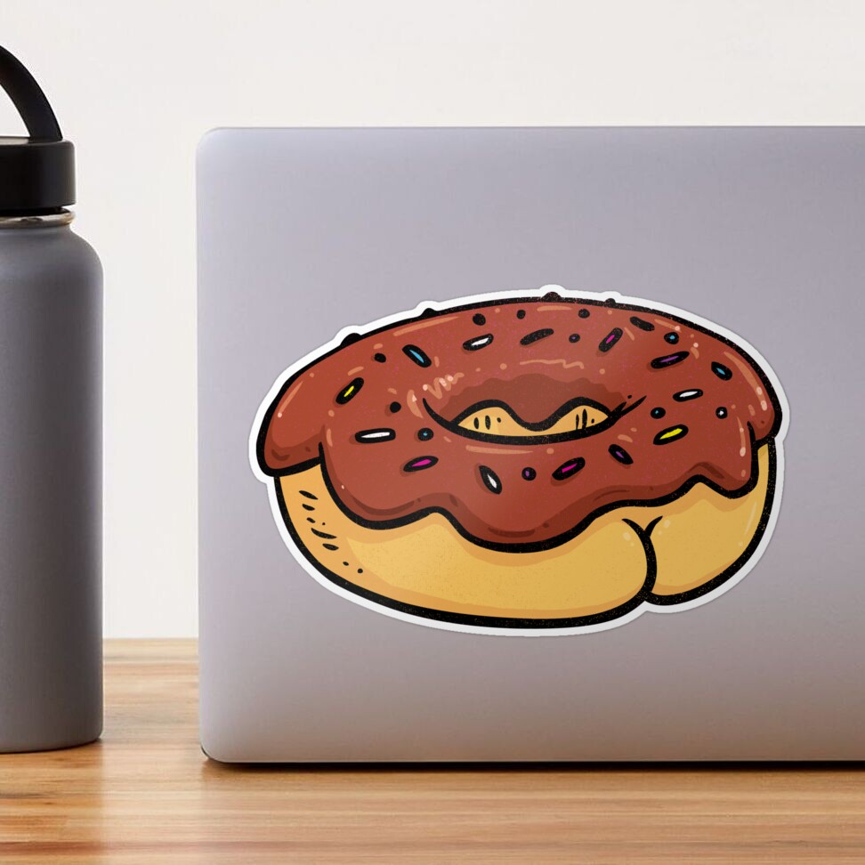 Sticker - Doughnut Butt - Monster