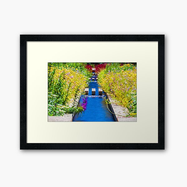 Spring Garden #3 Framed Art Print