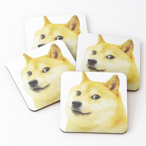 Item preview, CMY Dotted Doge designed and sold by ADEDIGATO.