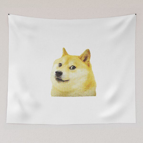Item preview, CMY Dotted Doge designed and sold by ADEDIGATO.