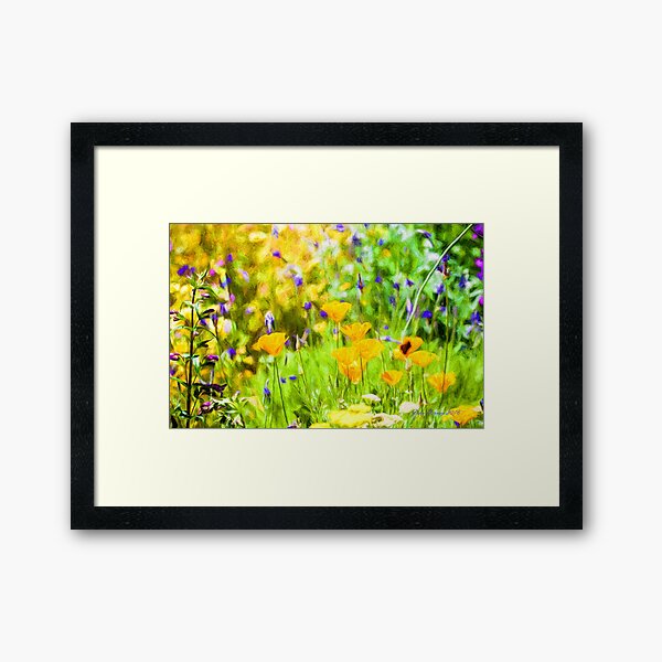 Spring Garden #4 Framed Art Print