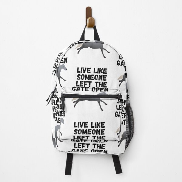 Item preview, live like someone left the gate open designed and sold by Sinovius.