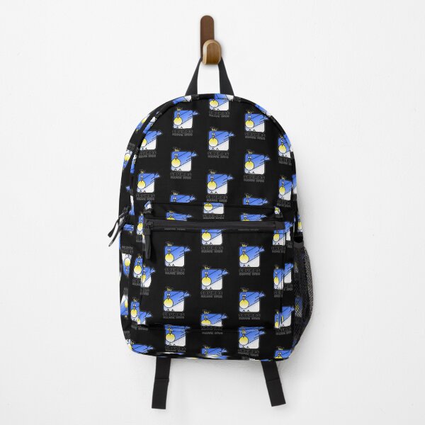 Item preview, Retro Minimalist Square Bird Blue Jay Squirds Black designed and sold by Quooki.