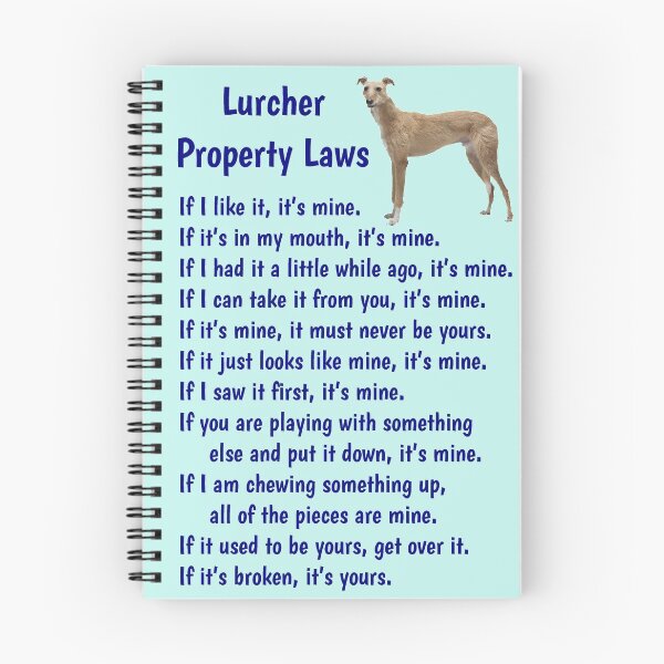 Item preview, Lurcher - property laws  designed and sold by thepetcellar.