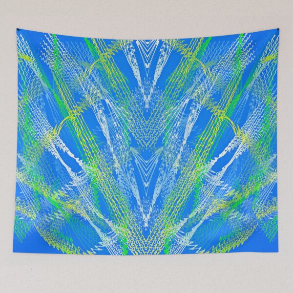 Item preview, Blue Spirograph designed and sold by cherylorraine.