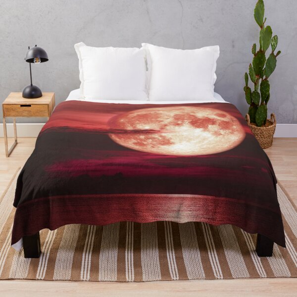 Item preview, Strawberry Moon Over Ocean designed and sold by JaimyE.
