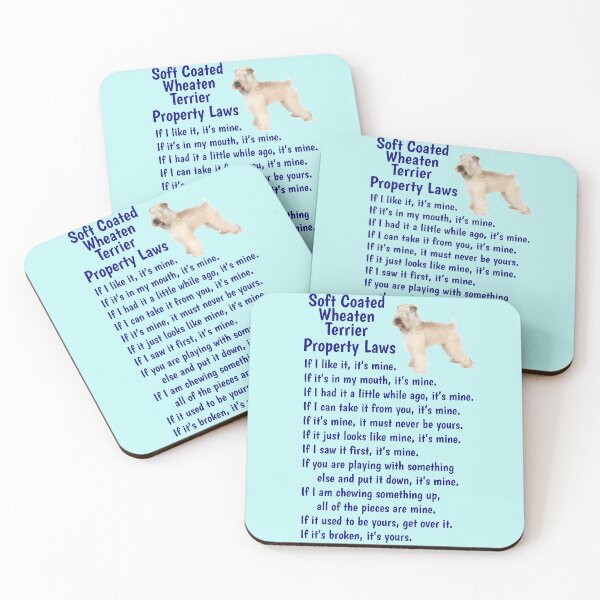 Item preview, Soft Coated Wheaten Terrier - property laws  designed and sold by thepetcellar.