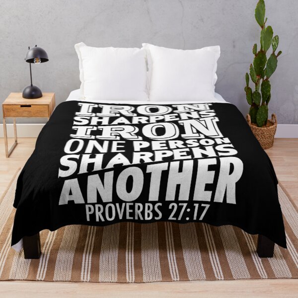 Item preview, Proverbs 27:17 designed and sold by plushism.