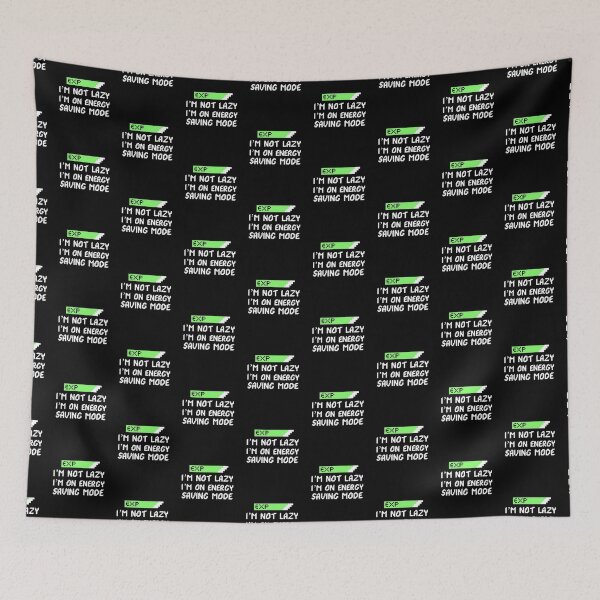 Item preview, I'm Not Lazy I'm On Energy Saving Mode designed and sold by Sansmalice.