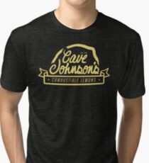 cave johnson's combustible lemons Tri-blend T-Shirt