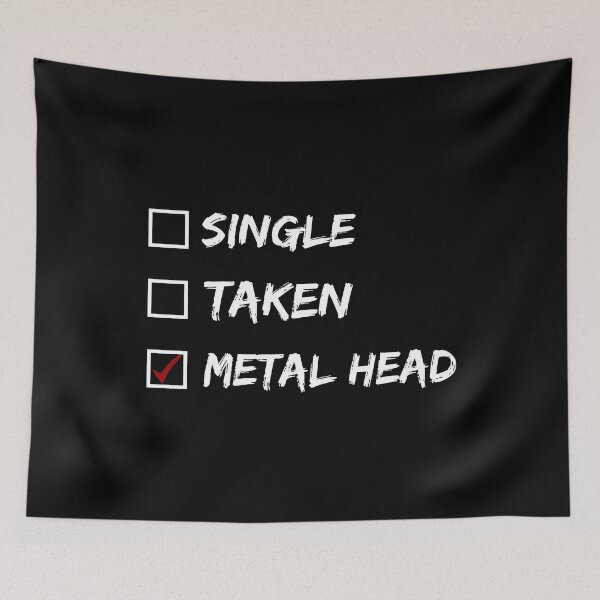 Item preview, Metalhead (Single or Taken) , Valentine`s Day Rocker  designed and sold by Express YRSLF.
