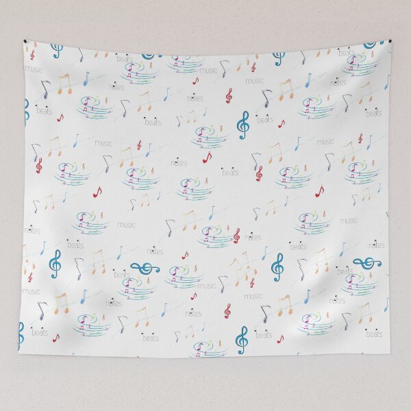 Item preview, Music Notes Beats designed and sold by MaxnGeorge.
