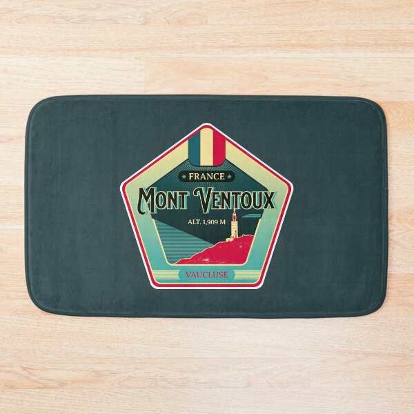 Item preview, Mont Ventoux Retro T-Shirt + Sticker designed and sold by ROADTROOPER.