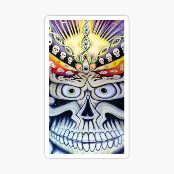 Skull Sticker