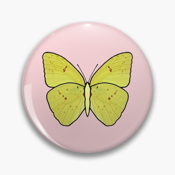 Item preview, Cloudless Sulphur Butterfly designed and sold by a-humble-birb.