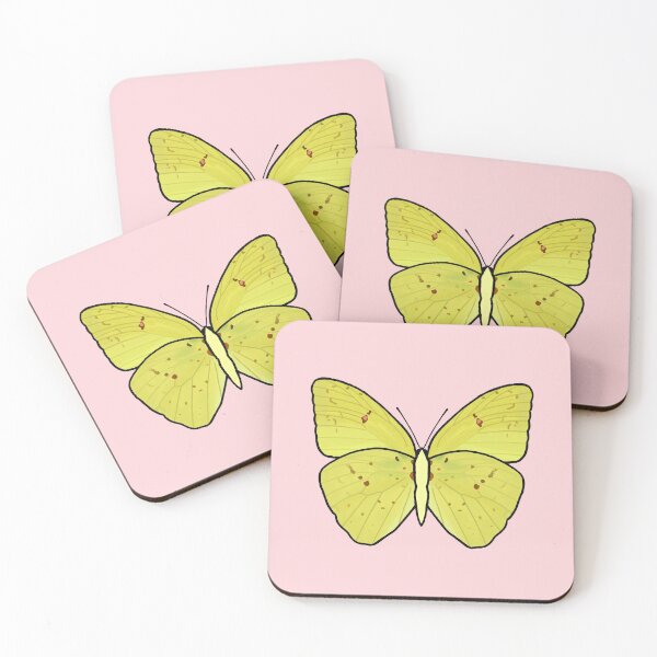 Item preview, Cloudless Sulphur Butterfly designed and sold by a-humble-birb.