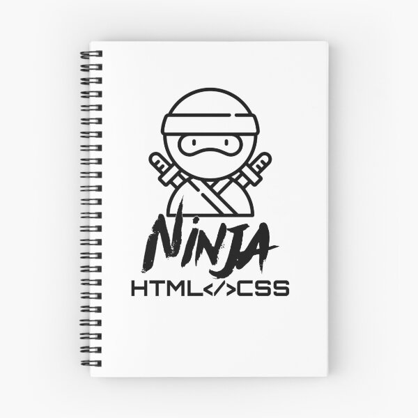 Item preview, HTML </> CSS Ninja (black) designed and sold by Stornu2Ruedas.