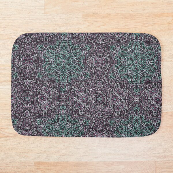 Item preview, Teal and Pink Muted Kaleidescape  designed and sold by Art-By-Jenna.