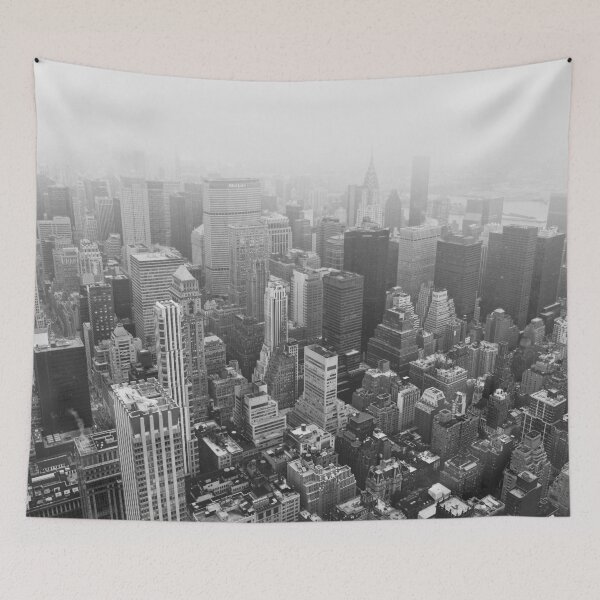 Item preview, Misty New York City Skyline designed and sold by Gerhanj.