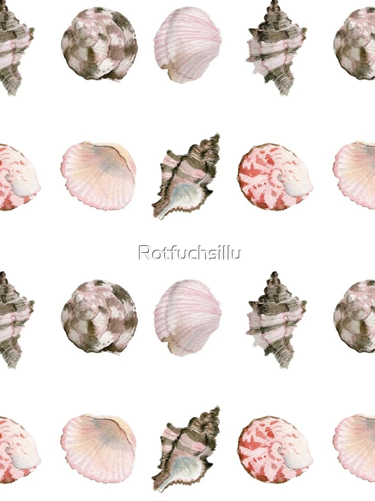 Thumbnail 4 of 4, Samsung Galaxy Phone Case, Shell pattern mix designed and sold by Rotfuchsillu.