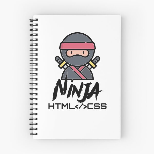Item preview, HTML </> CSS Ninja (color black) designed and sold by Stornu2Ruedas.