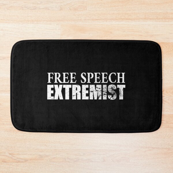 Item preview, Free Speech Extremist designed and sold by patriciamcleod3.