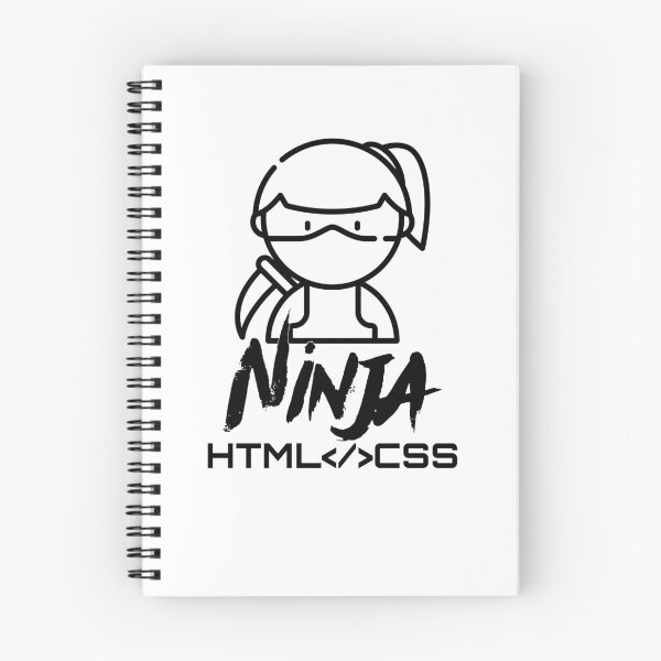 Item preview, HTML </> CSS Ninja (black) designed and sold by Stornu2Ruedas.