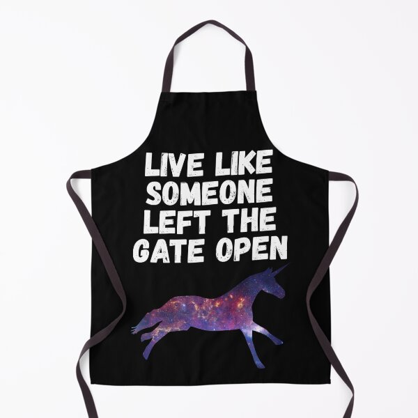 Item preview, live like someone left the gate open designed and sold by Sinovius.