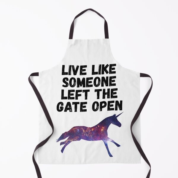 Item preview, live like someone left the gate open designed and sold by Sinovius.