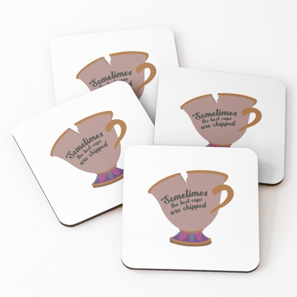 Item preview, chip beauty and the beast sticker designed and sold by partumaurora.